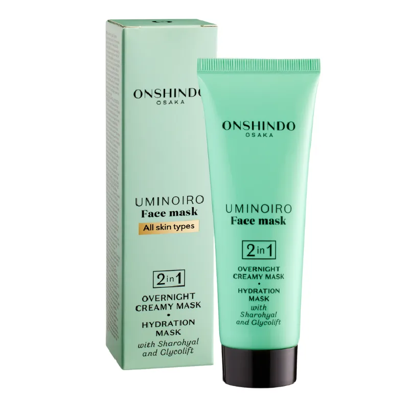 Masca faciala de noapte, cu Sharohyal și Glycolift, 75 ml, Onshindo Osaka — preț și oferte