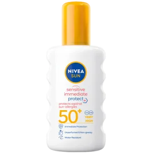 Spray pentru protectie solara impotriva alergiilor SPF50+, 200ml, Nivea