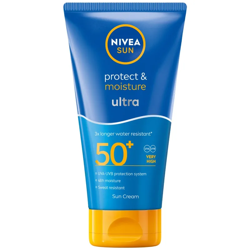 Lotiune cu protectie solara SPF50 Protect & Moisture, 150ml, Nivea — preț și oferte
