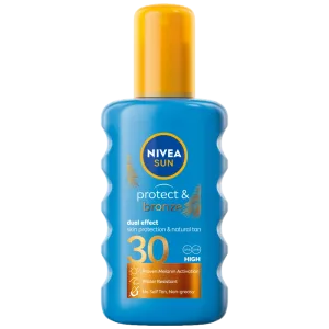 Spray pentru bronzare cu protectie solara SPF30, 200ml, Nivea