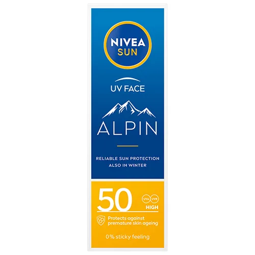 Crema de fata cu protectie solara Alpin SPF50, 50ml, Nivea — preț și oferte