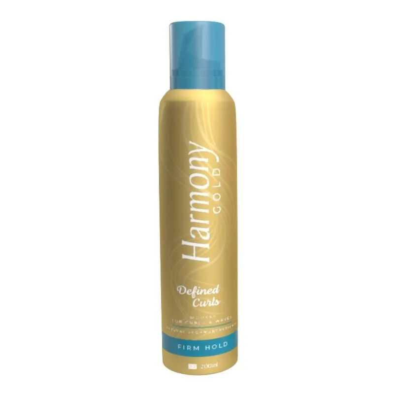 HARMONY Gold Spuma de par Defined Curls, 200ml — preț și oferte