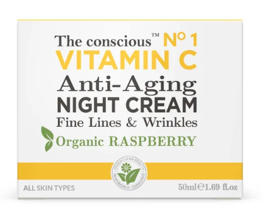 Crema cu Vitamina C si Zmeura, 50ml, The conscious — preț și oferte