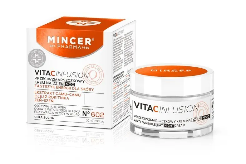 Crema hidratanta de zi si noapte Vitamina C Infusion, 50ml, Mincer Pharma — preț și oferte