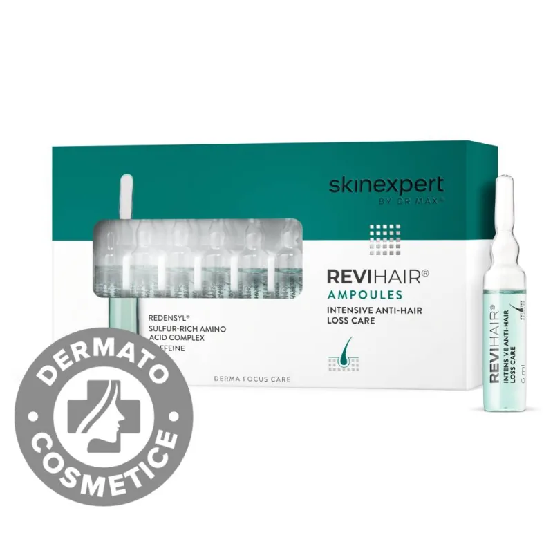 Skinexpert by Dr. Max® ReviHair Ser impotriva caderii parului, 10 x 6ml — preț și oferte
