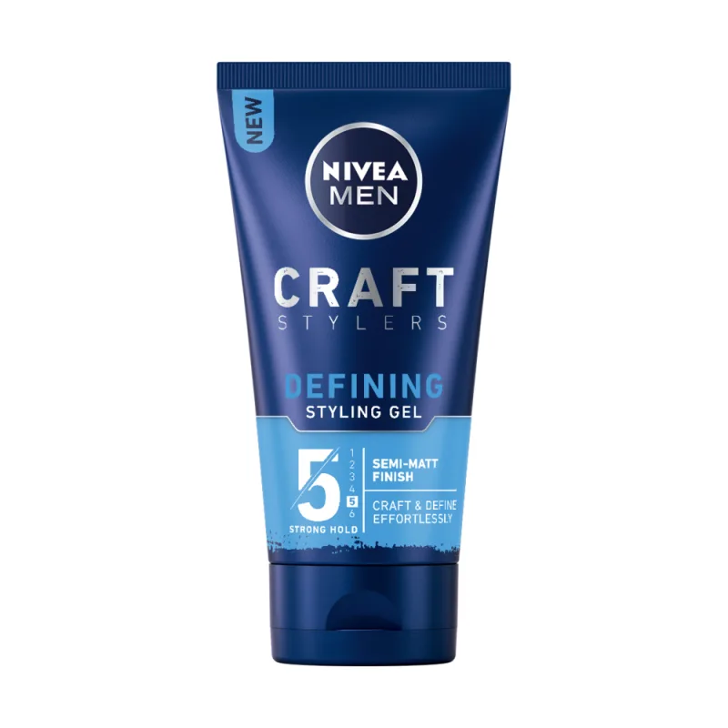 Gel de par pentru barbati cu efect mat pentru fixare puternica,150ml, Nivea — preț și oferte