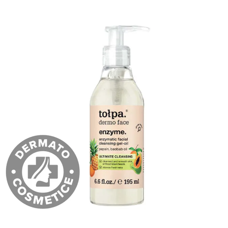 Gel-ulei pentru curatarea fetei Dermo Face Enzyme, 195ml, Tolpa — preț și oferte