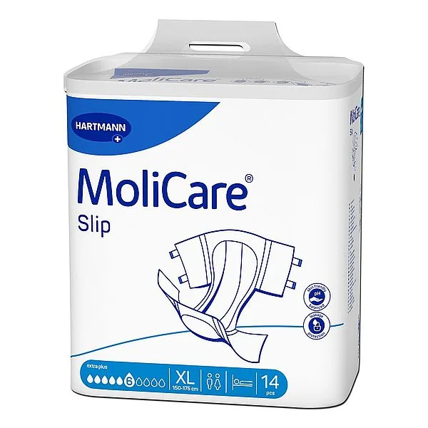 Scutece incontinenta severa adulti MoliCare Slip Extra Plus, marime XL, Hartmann | 14 bucati — preț și oferte