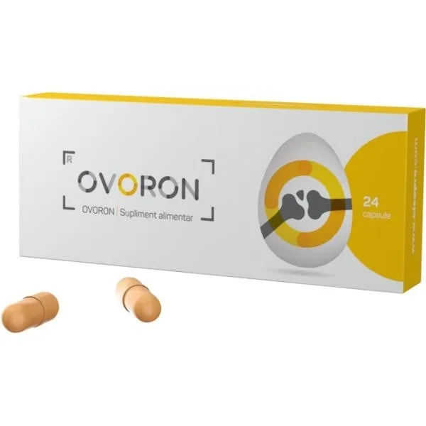 Ovoron, 24 capsule, sistem osteo-articular NATURPHARMA — preț și oferte