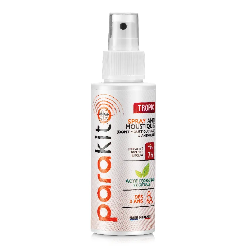 Spray impotriva tantarilor si capuselor Tropical, 100 ml, Parakito — preț și oferte