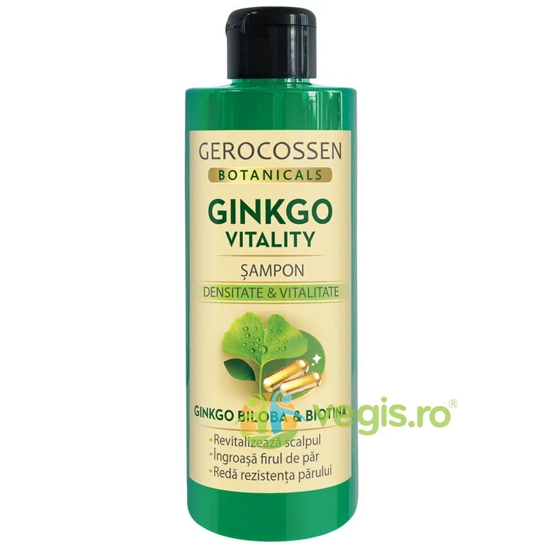 Botanicals Ginkgo Vitality Sampon Tratament cu Ginkgo Biloba si Biotina 400ml GEROCOSSEN — preț și oferte
