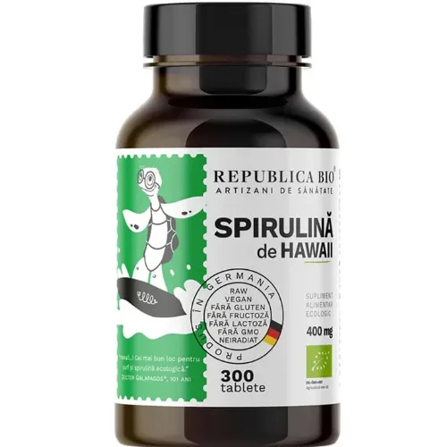 Spirulina Eco 300tbl Republica Bio — preț și oferte