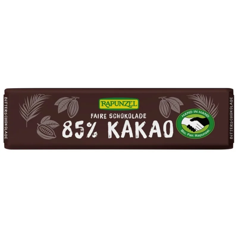 Ciocolata eco amaruie cu 85% cacao, 20g, Rapunzel — preț și oferte