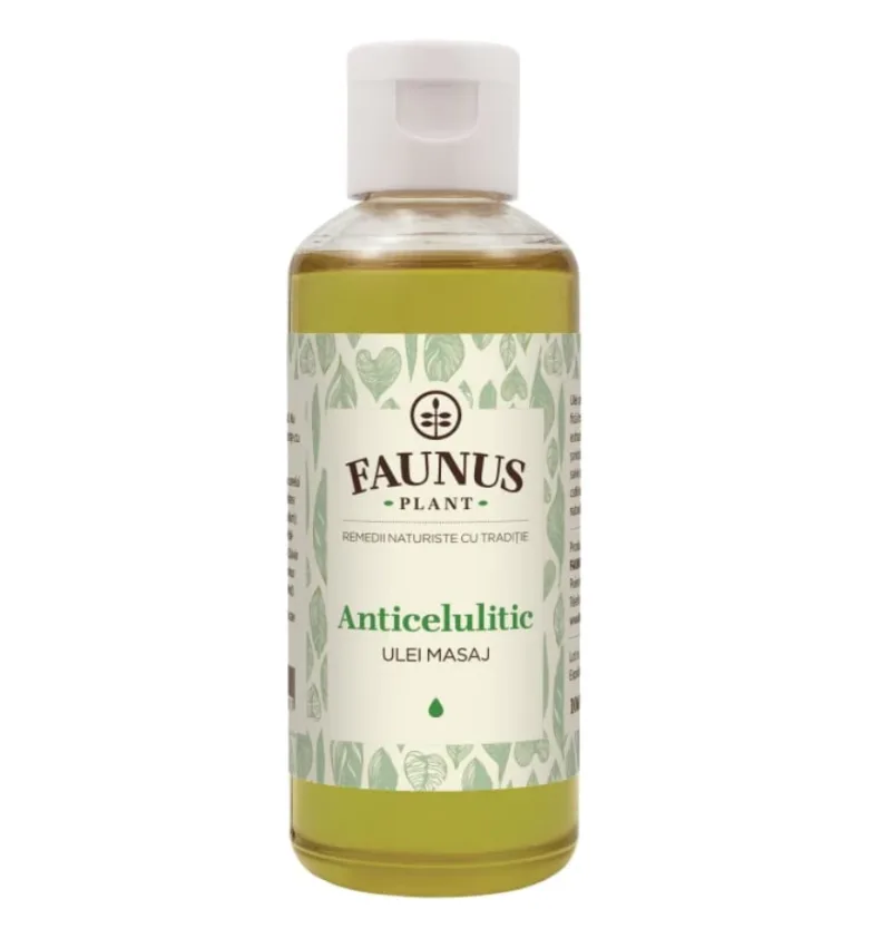 Ulei pentru masaj anticelulitic, 100ml, Faunus Plant — preț și oferte