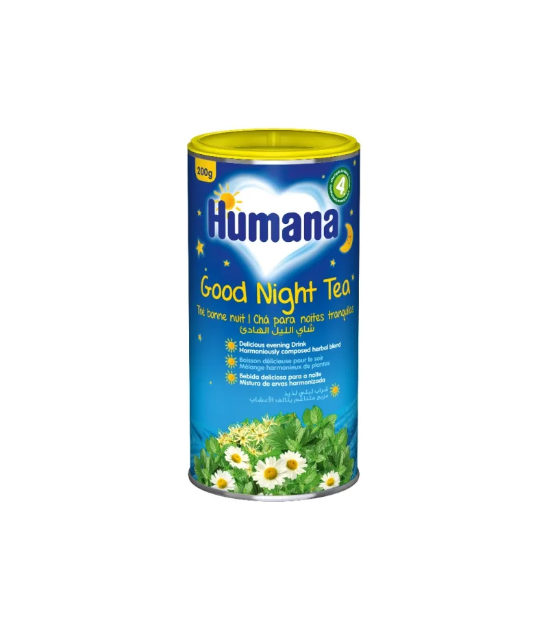 Ceai Noapte Buna de la 4 luni, 200g, Humana — preț și oferte