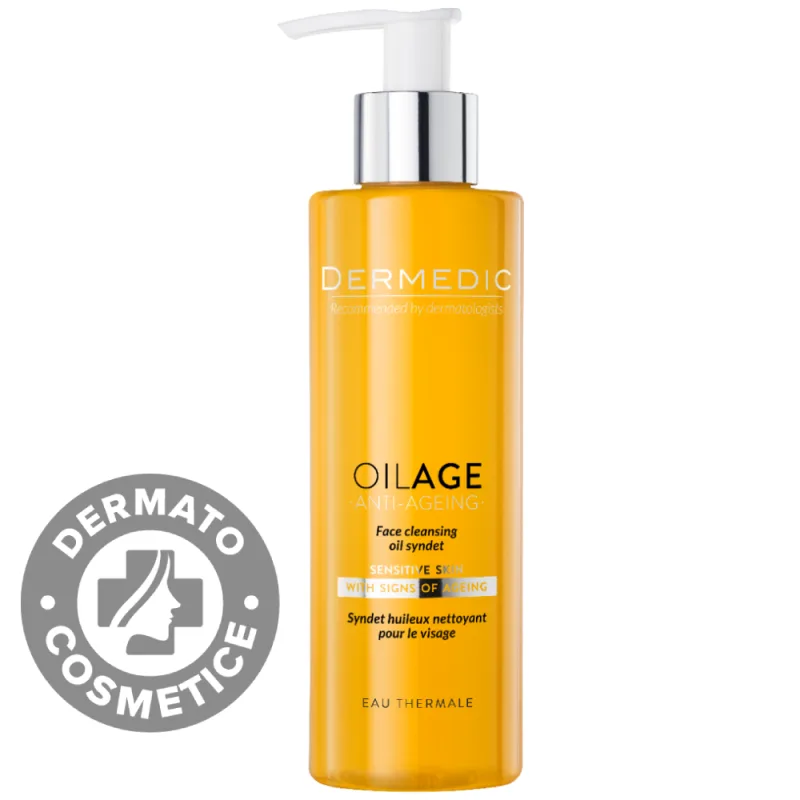 Ulei syndet pentru curatare Oilage, 200ml, Dermedic — preț și oferte