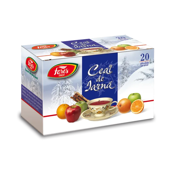 Ceai de iarna, 20 plicuri, Fares — preț și oferte