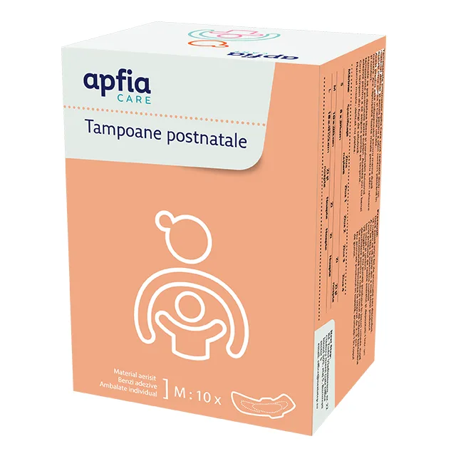Tampoane pentru maternitate Marimea M, 10 bucati, Apfia Care — preț și oferte