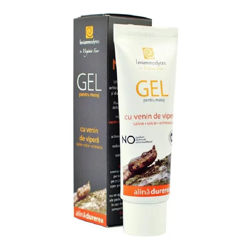 Gel pentru masaj cu venin de vipera, Viperel, 50 ml, Viper Cosmetics — preț și oferte