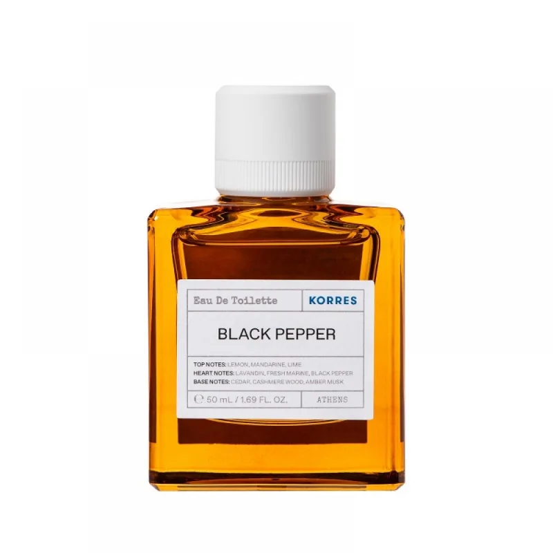 Apa de toaleta Black Pepper, 50ml, Korres — preț și oferte