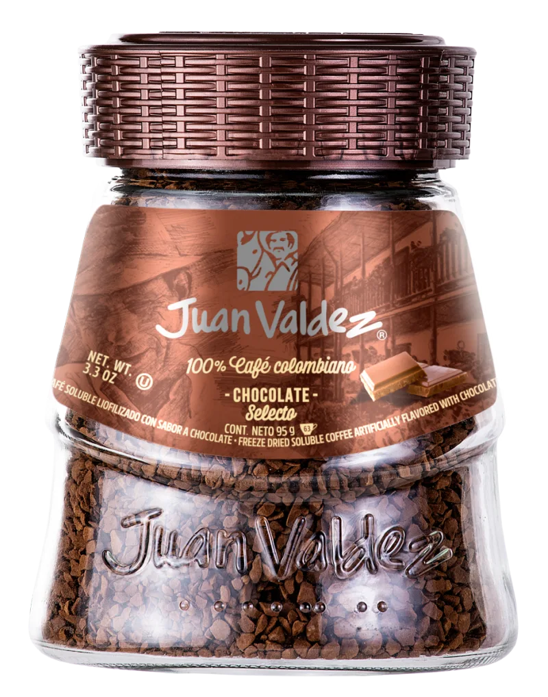 Cafea solubila liofilizata Ciocolata, 95g, Juan Valdez — preț și oferte