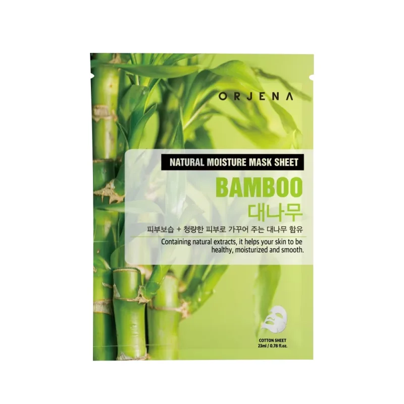 Masca Natural Moisture Bamboo Sheet Mask, 25ml, Orjena — preț și oferte