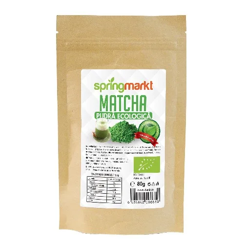 Pudra de Matcha Eco, 80g, Springmarkt — preț și oferte