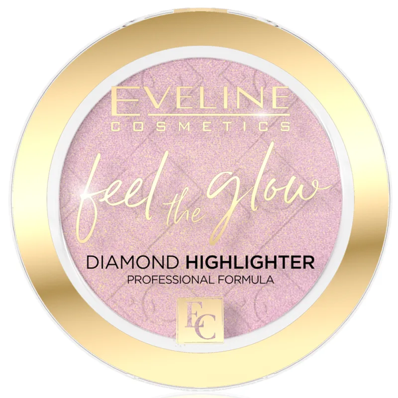 Pudra iluminatoare Feel the Glow Diamond No 3 Rose Gold, 5g, Eveline Cosmetics — preț și oferte