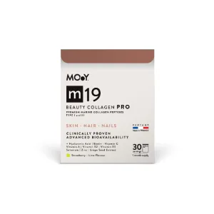 Colagen marin Beauty M19 cu aroma de capsuni si lime, 240g, Molecules of Youth