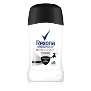Deodorant stick Active Protection + Invisible, 40ml, Rexona