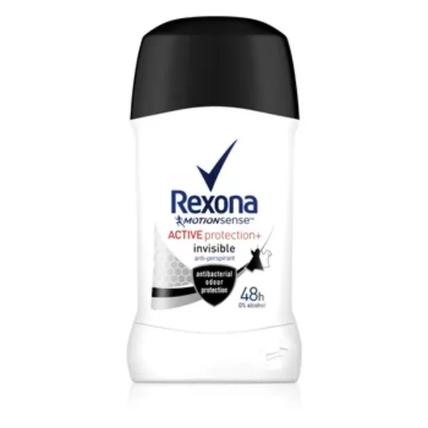 Deodorant stick Active Protection + Invisible, 40ml, Rexona — preț și oferte