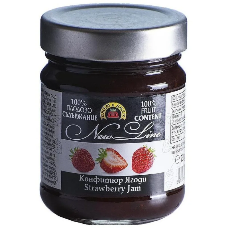 Gem de capsuni, 230g, Jam&Jam — preț și oferte