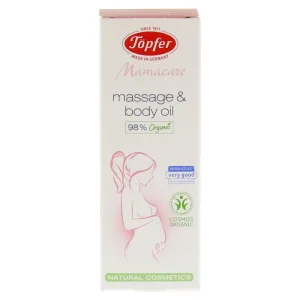 Ulei de corp pentru masaj Mamacare, 100ml, Topfer