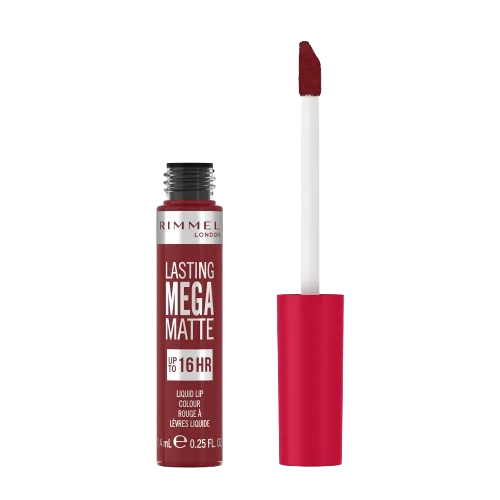 Ruj lichid Lasting Mega Matte 930 Ruby Passion, 7.4ml, Rimmel London ​ — preț și oferte