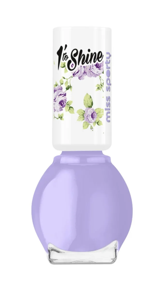 Lac de unghii 1 Minute To Shine 300 Lilac Poetry, 7ml, Miss Sporty — preț și oferte