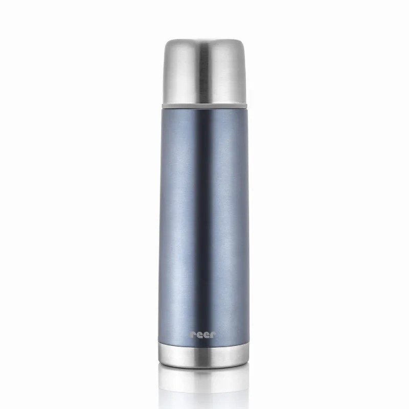 Termos din otel inoxidabil vidat Colour Cup Gri, 500ml, Reer — preț și oferte