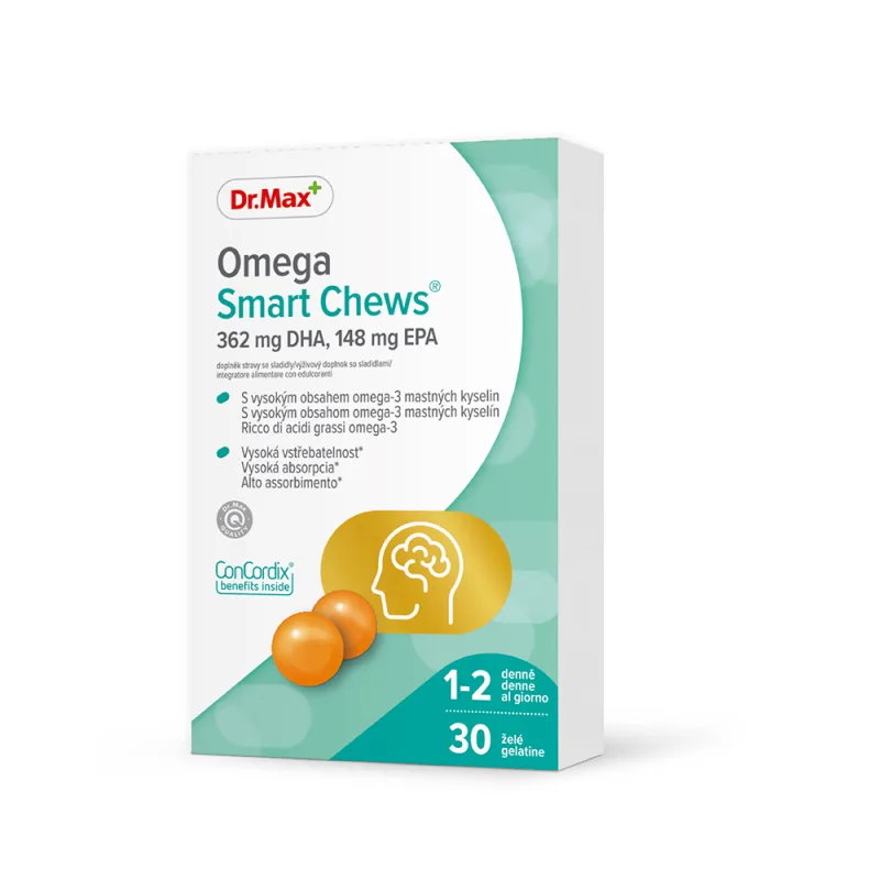 Dr. Max Omega Smart Chews, 30 jeleuri — preț și oferte
