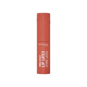Ruj lichid Thrill Seeker Lip Latex 200 So Peachy, 6ml, Rimmel London