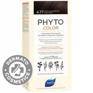 Vopsea par 4.77 Intense Chestnut Brown Phytocolor, 50ml, Phyto