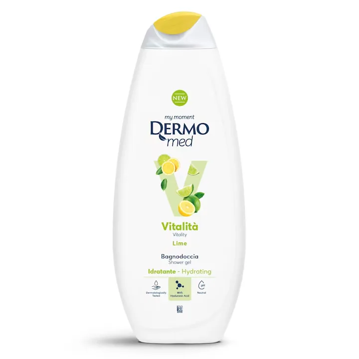 Gel de dus cu lime, 450ml, Dermomed — preț și oferte