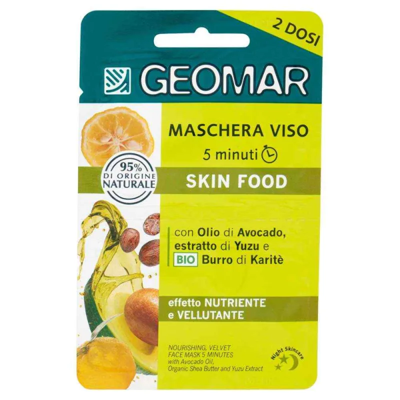 Masca de fata bio nutritiva, 15ml, Geomar — preț și oferte