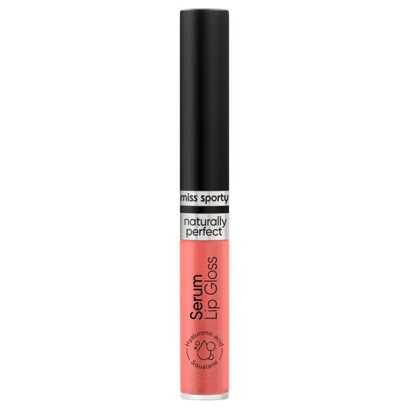 Gloss pentru buze Serum Naturally Perfect Peachy Pink 40, 2.3 ml, Miss Sporty — preț și oferte