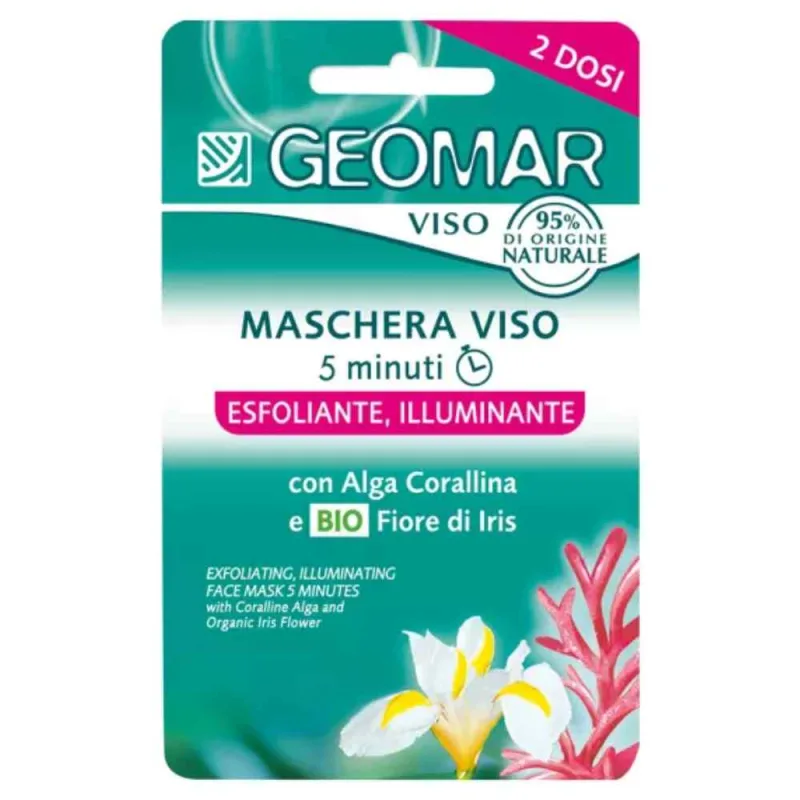 Masca de fata bio exfolianta, 15ml, Geomar — preț și oferte