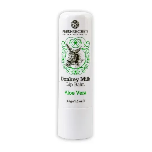 Balsam de buze cu lapte de magarita si aloe vera SPF30, 4.5g, Fresh Secrets — preț și oferte