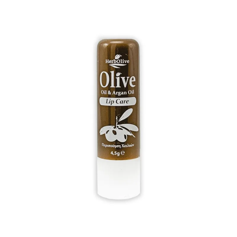 Balsam de buze cu ulei de masline si ulei de argan, 4.5g, Herbolive — preț și oferte