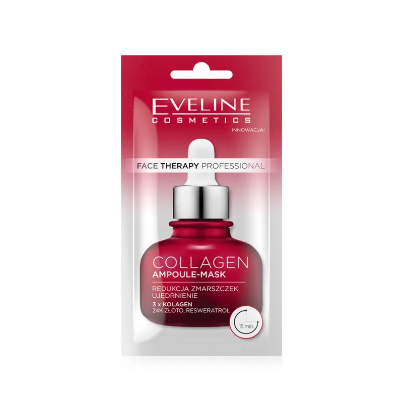 Masca pentru fata cu colagen 8ml, Eveline Cosmetics — preț și oferte