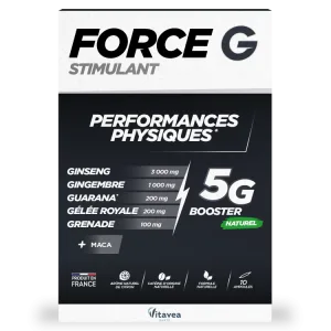 Force G Stimulant, 10 fiole buvabile x 10ml, Vitavea