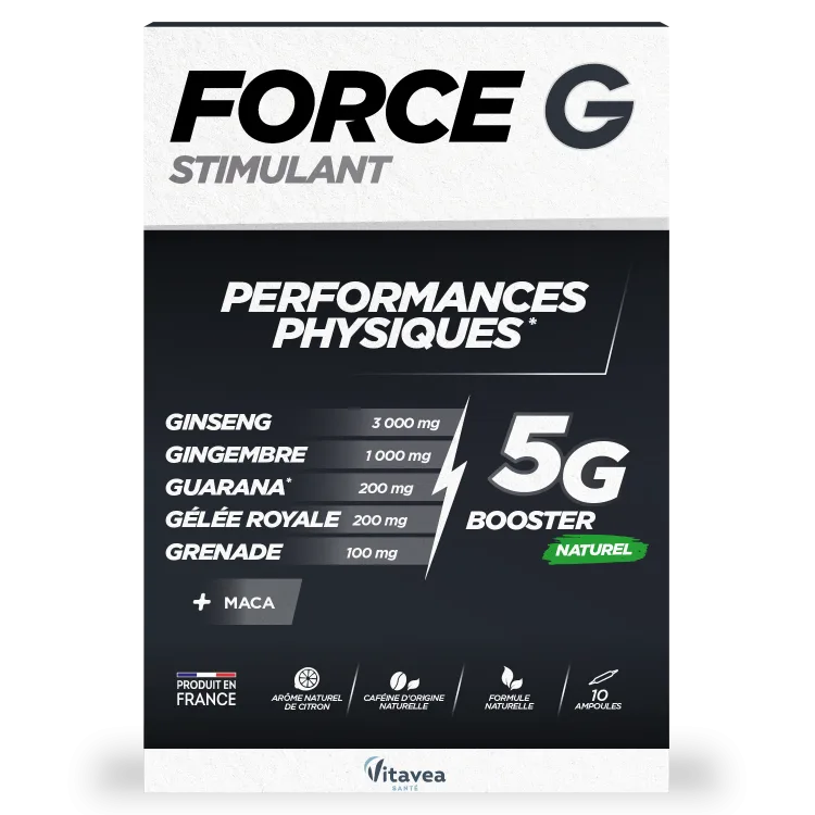 Force G Stimulant, 10 fiole buvabile x 10ml, Vitavea — preț și oferte