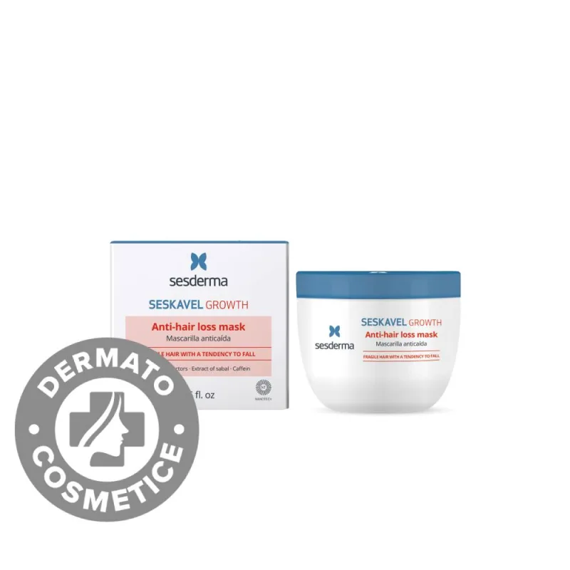 Masca impotriva caderii parului Growth Seskavel, 250ml, Sesderma — preț și oferte