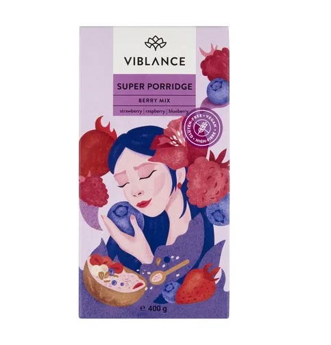 Super terci fara gluten Berry Mix, 400g, Viblance — preț și oferte